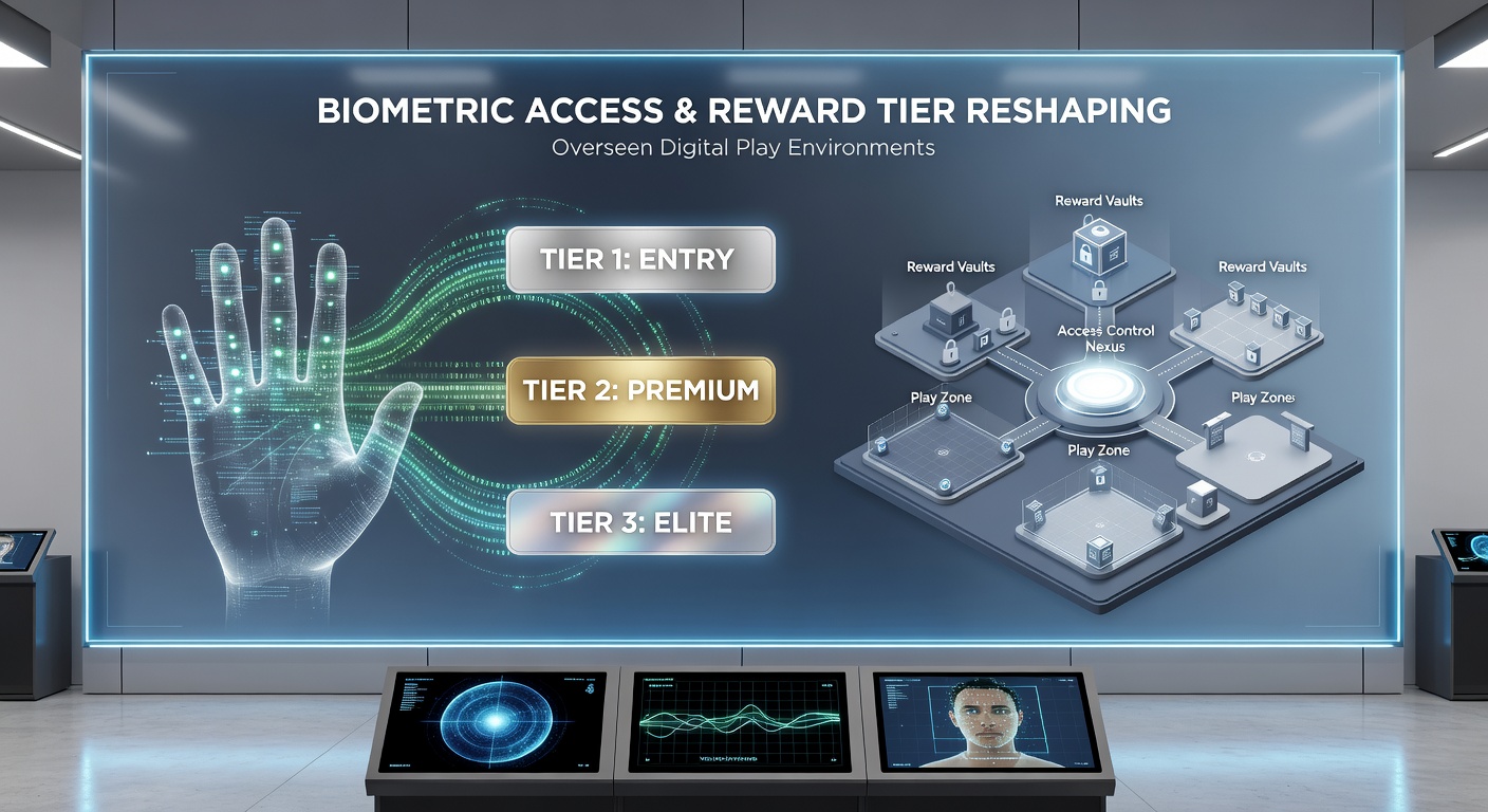 Digitale Spielplattform mit biometrischer Authentifizierung während einer VIP-Belohnungsstufe, die Gesichtserkennung und Verhaltensanalyse kombiniert